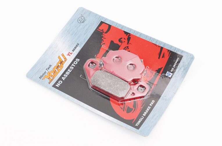 Тормозные колодки (дисковые) KAWASAKI ATV-KXF 250/KSF 250/KEF 300; SUZUKI ATV-LT 230/250/500 к-кт красные