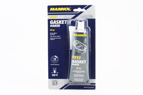 Герметик силиконовый высокотемпературный СЕРЫЙ "9913 Gasket Maker Grey" 85g
