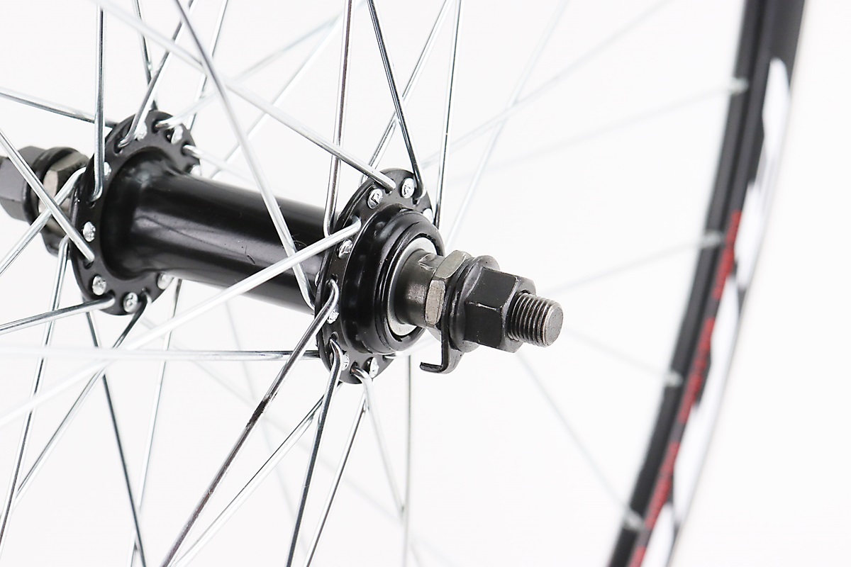 Колесо 29" переднее V-brake, обод "капля" и втулка 14Gx36H, крепл. гайка, RACE29 — изображение 4