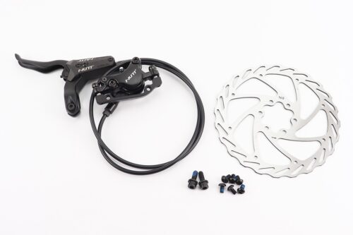 Тормоз Disk-brake гидравлический передний, диск 180мм, крепл. 6 болтов, чёрный F-800