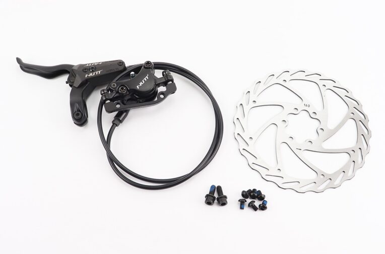 Тормоз Disk-brake гидравлический передний, диск 180мм, крепл. 6 болтов, чёрный F-800