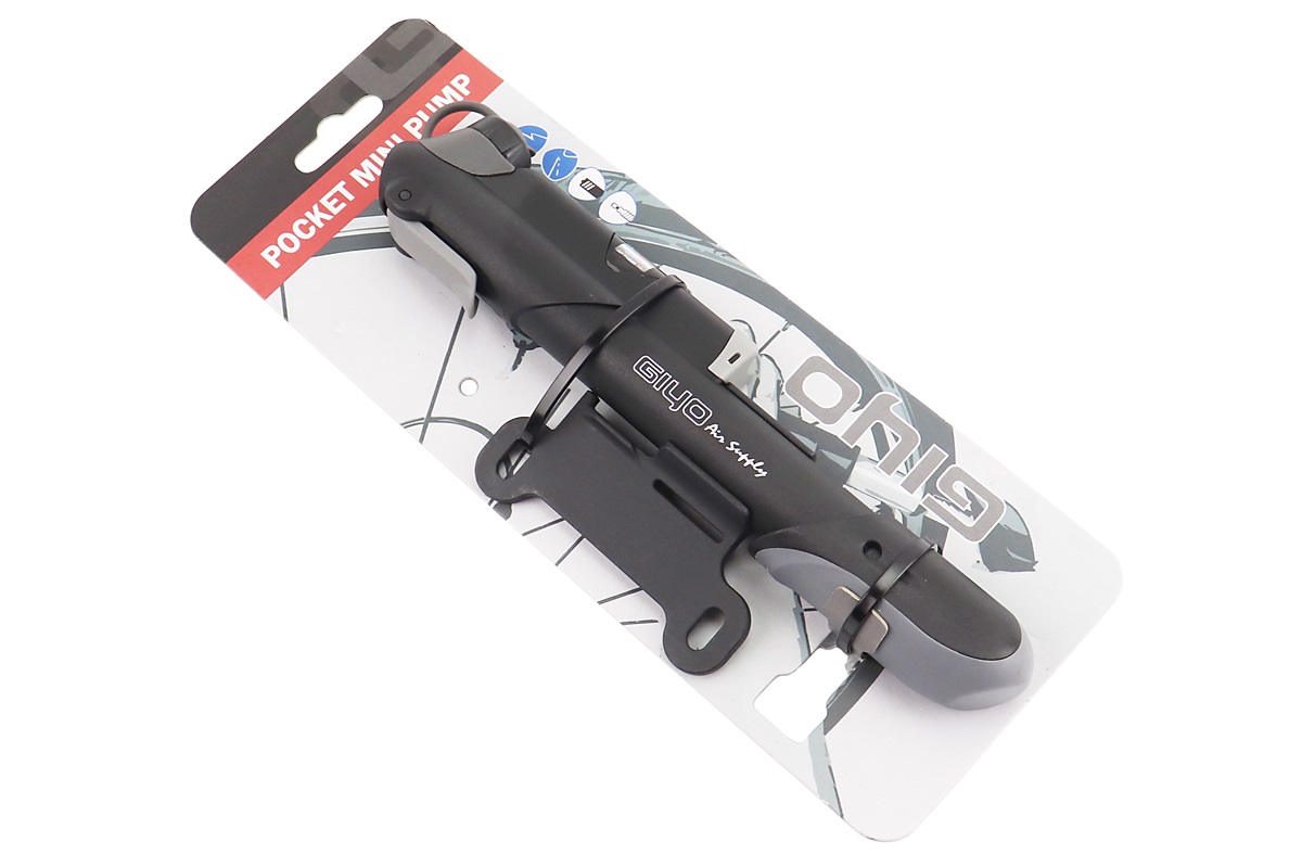 Насос пластмассовый телескопический с узким манометром, Т-ручкой, чёрный GP-61S
