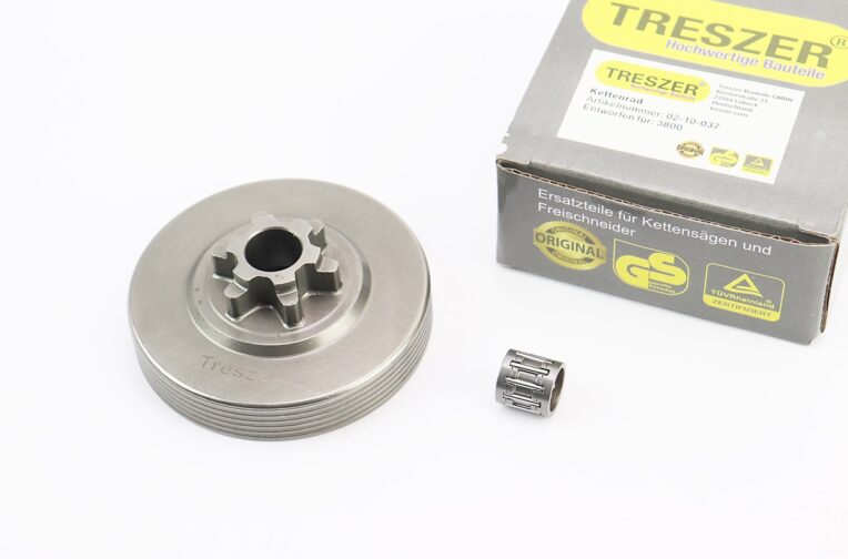 Тарелка сцепления “звезда” 3/8-6 3800, Partner-340S/350S/360S, AL-KO + подшипник