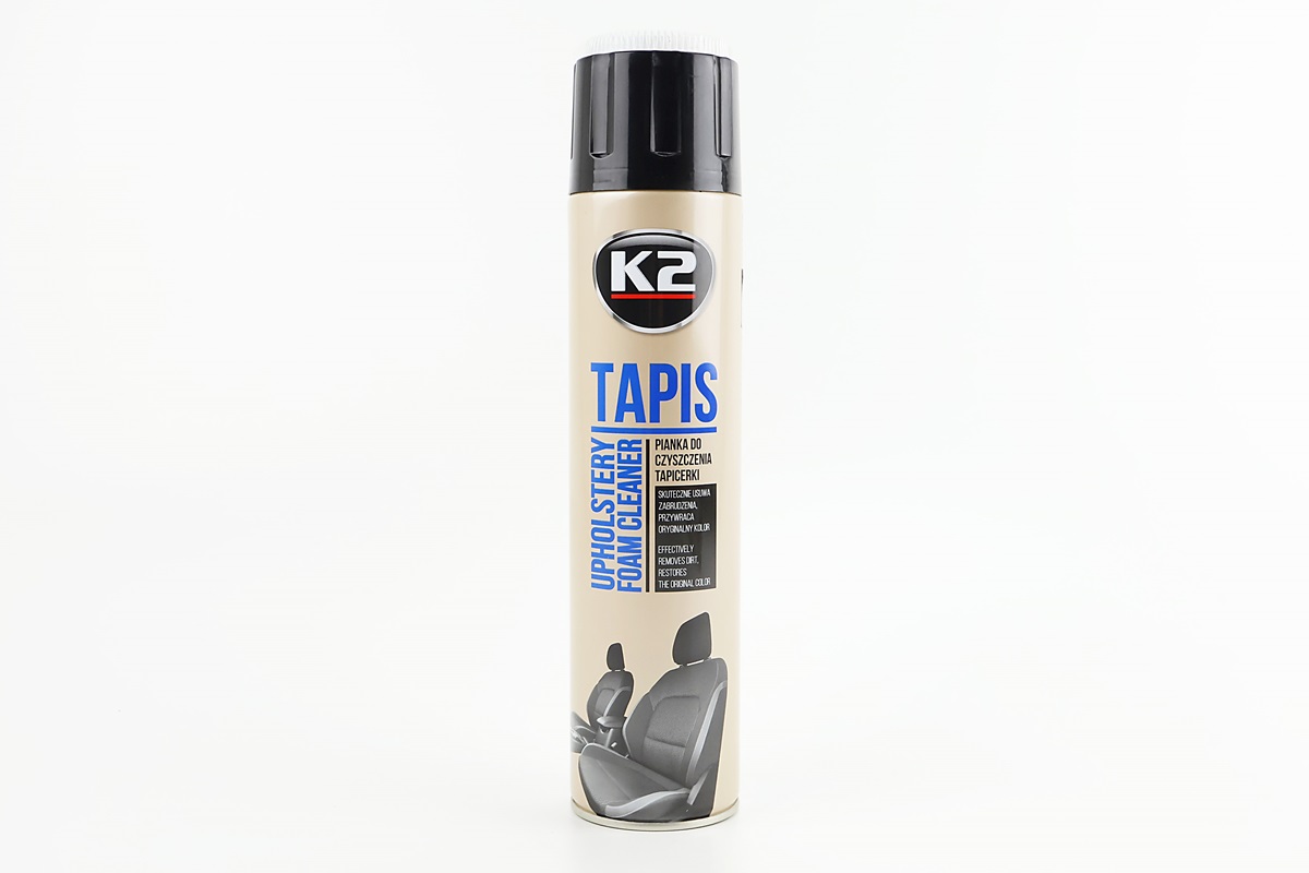 Очиститель обивки салона многофункциональный со щёткой "TAPIS", Аэрозоль 600ml