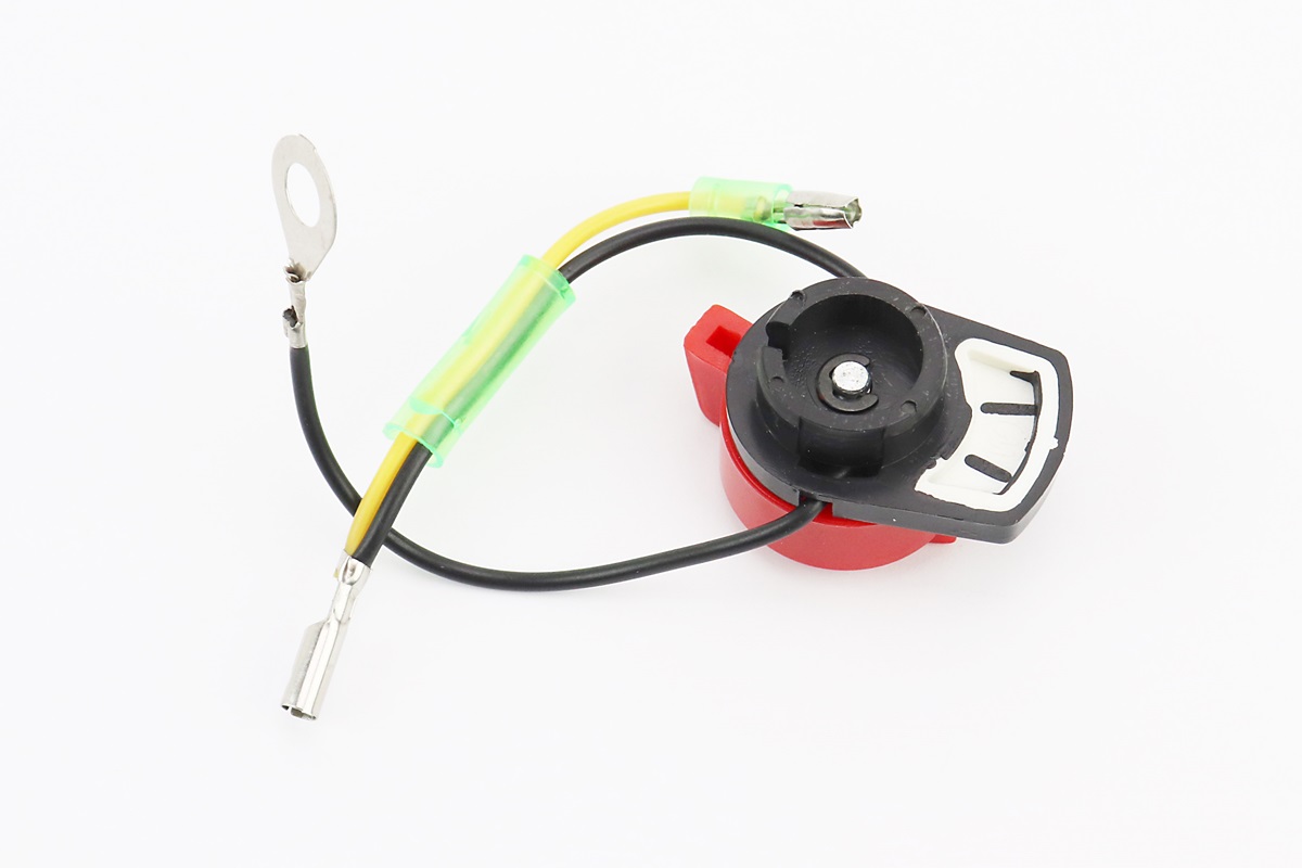 Кнопка зупинки двигуна з проводом 168F/170F/173F/177F/182F/188F/190F Тип 7 (можливий незначний наліт) - Зображення 2