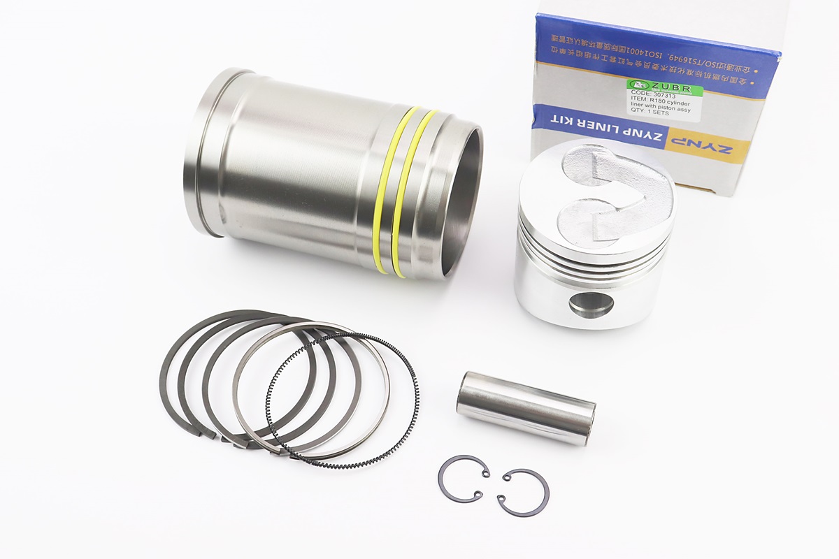 Поршневая R180NM к-кт, поршень 80mm STD (форкамера "Подкова") +гильза +манжеты
