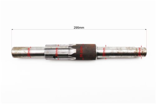 Вал первинний редуктора фрези L-295mm ZUBR - Q12E NEW - Зображення 2