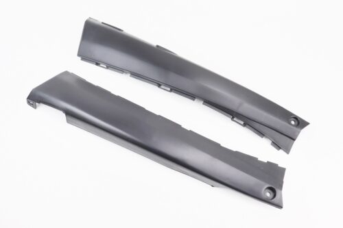Yamaha JOG ARTISTIC пластик - нижний боковой лев+прав к-кт 2шт, ЧЕРНЫЙ (незначчительниые потертости)