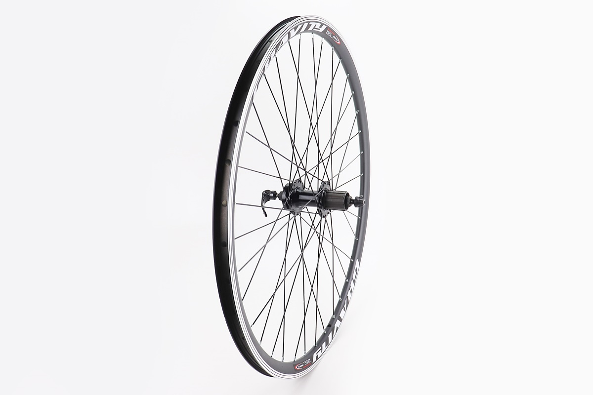 Колесо 29" заднее Disk-brake, обод "капля" и втулка 14Gx36H алюминиевые NECO MS37R, под кассету 8-9зв, крепл. эксцентрик, "GRAVITY"