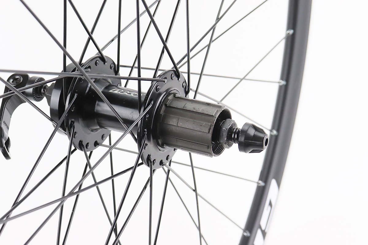 Колесо 29" заднее Disk-brake, обод "капля" и втулка 14Gx36H алюминиевые NECO MS37R, под кассету 8-9зв, крепл. эксцентрик, "GRAVITY" — изображение 3