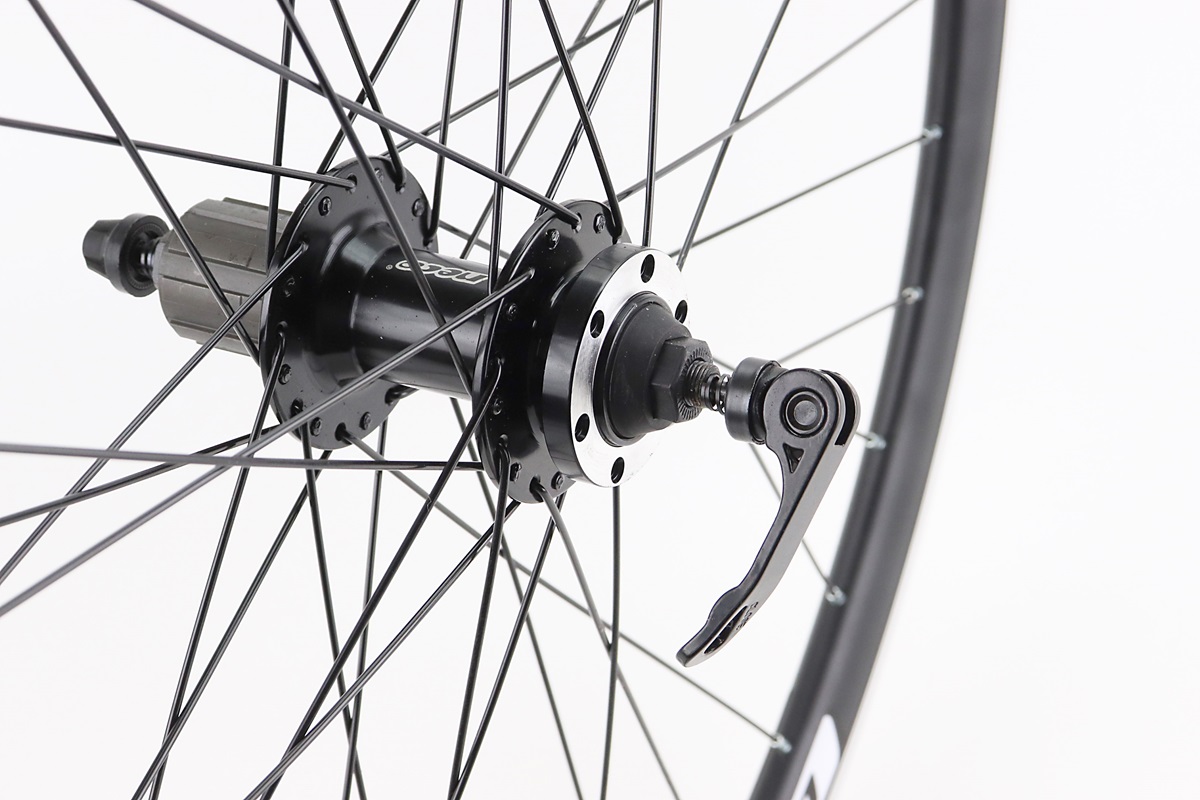 Колесо 29" заднее Disk-brake, обод "капля" и втулка 14Gx36H алюминиевые NECO MS37R, под кассету 8-9зв, крепл. эксцентрик, "GRAVITY" — изображение 4