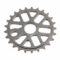 Зірка передня BMX 25Т 1/2"x1/8", алюмінієва, чорна KL-C217