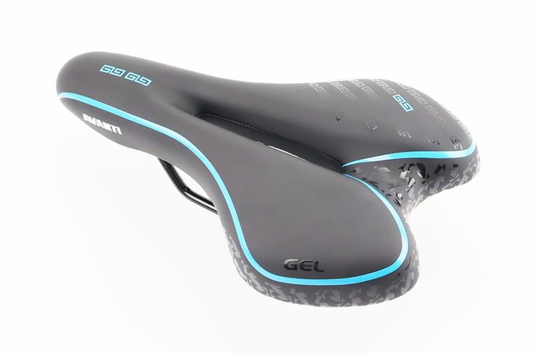 Сидіння MTB 270×160мм, чорно-синє “GEL” SD-523