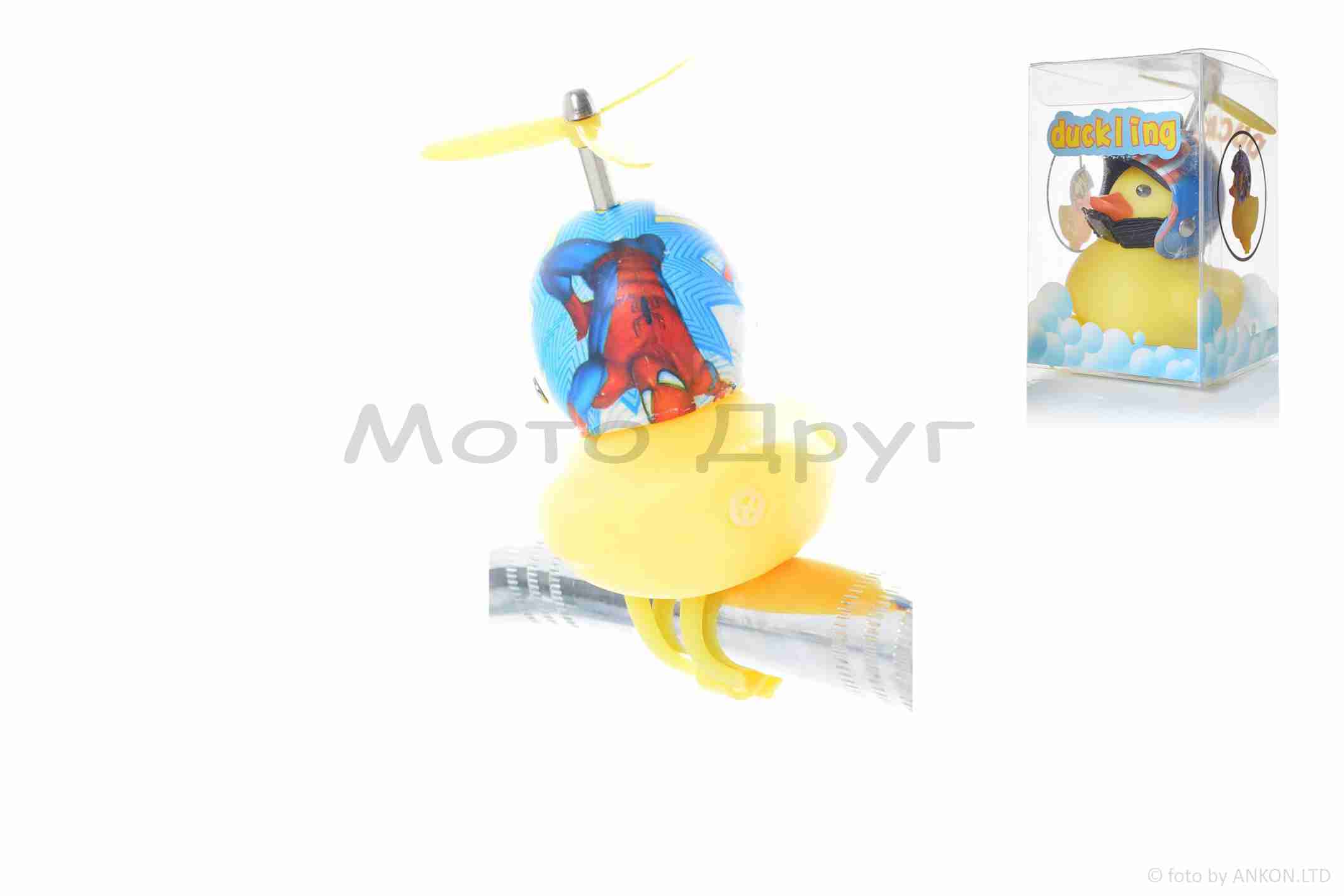 Утка на руль с подсветкой #1 #SPIDERMAN — изображение 2