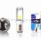 Лампа фари діодна H6 (BA20D) 12V 35/35W 2 кристали #1 "LED"