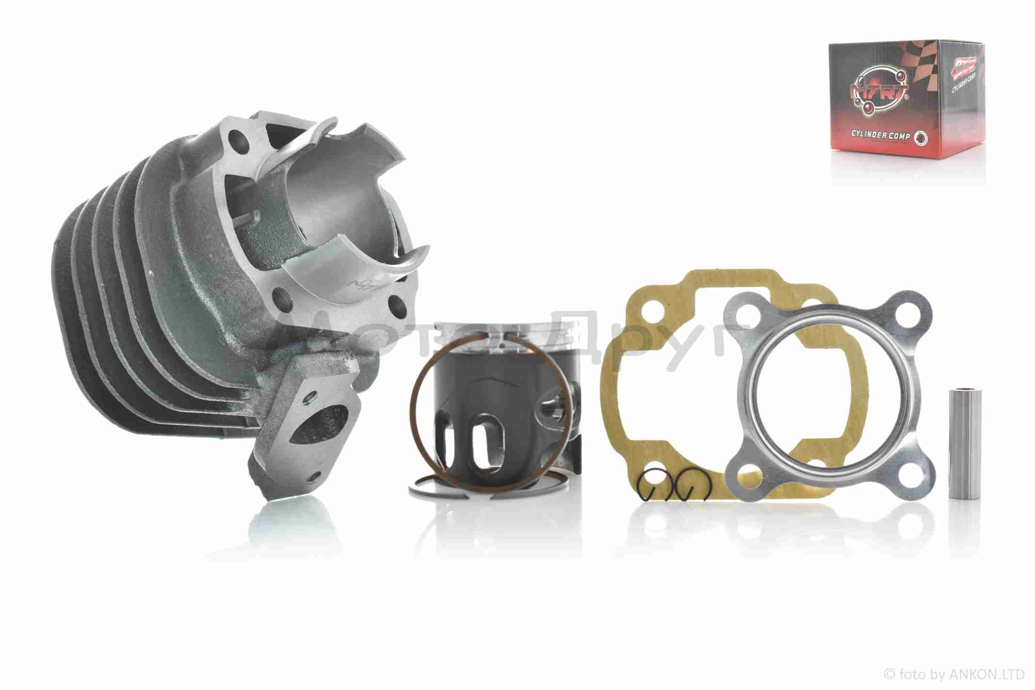 Поршнева група (ЦПГ) JOG 3KJ тюнінг 65 сс 44mm тефлон "MTRT" ТАЙВАНЬ