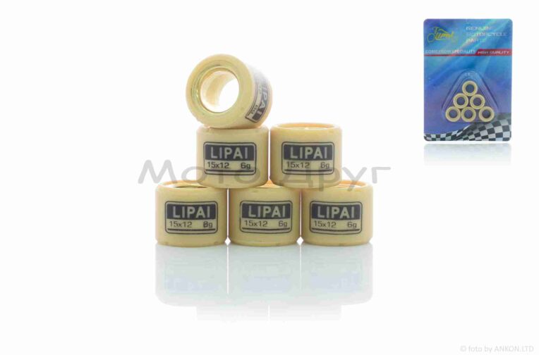 Ролики вариатора  Yamaha  15-12  6.0g  “LIPAI”  (std 3YK, 5BM)