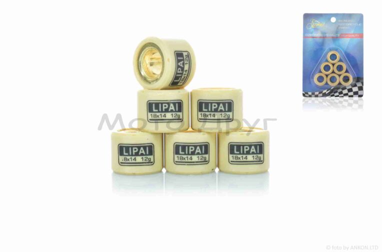 Ролики вариатора  GY6 150  18-14  12.0g  “LIPAI”