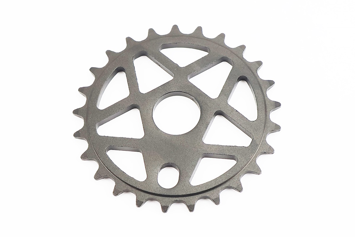 Зірка передня BMX 25Т 1/2"x1/8", алюмінієва, чорна KL-C215