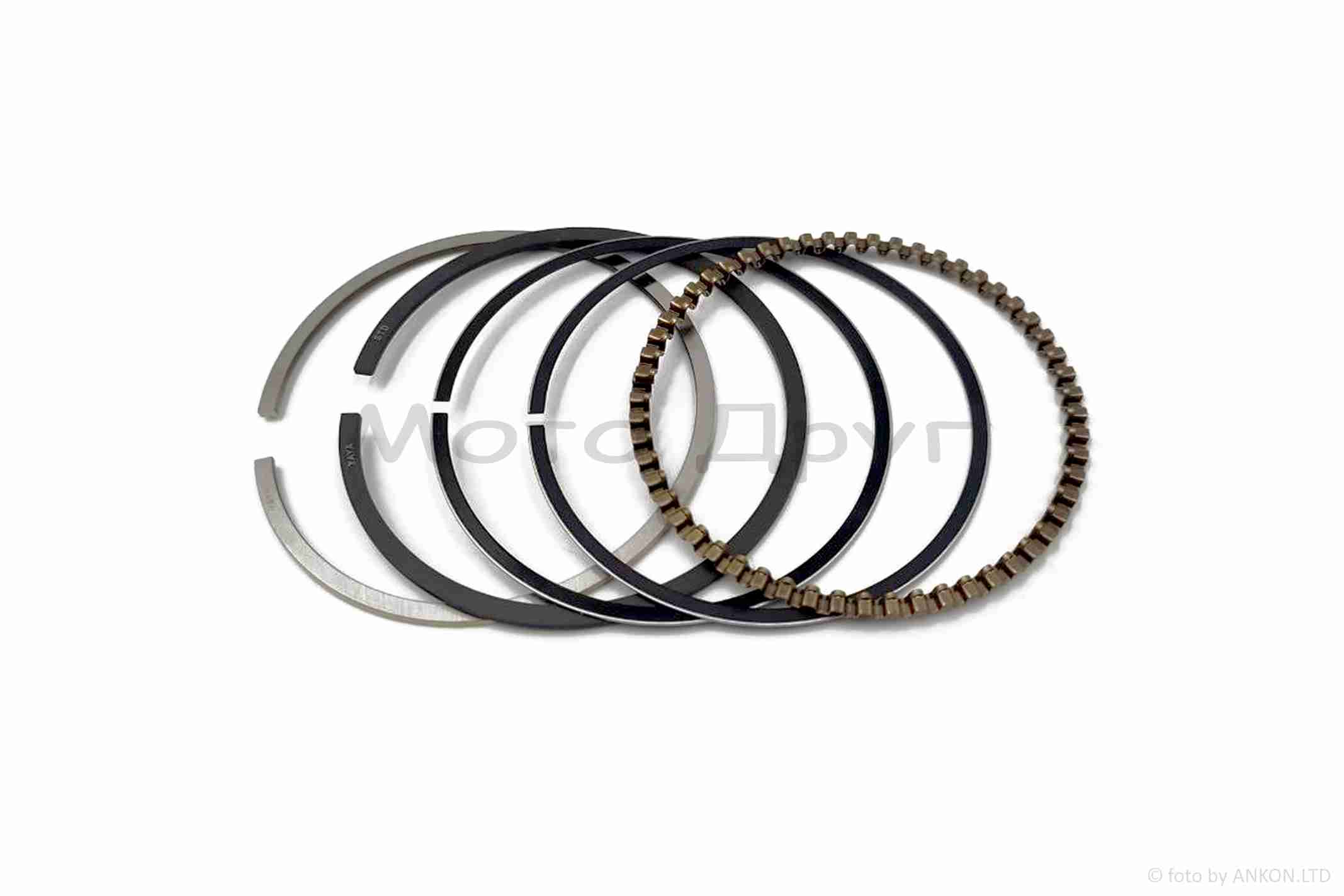 Кольца к-кт CB/CG 125/140cc STD 56.50 "YM"