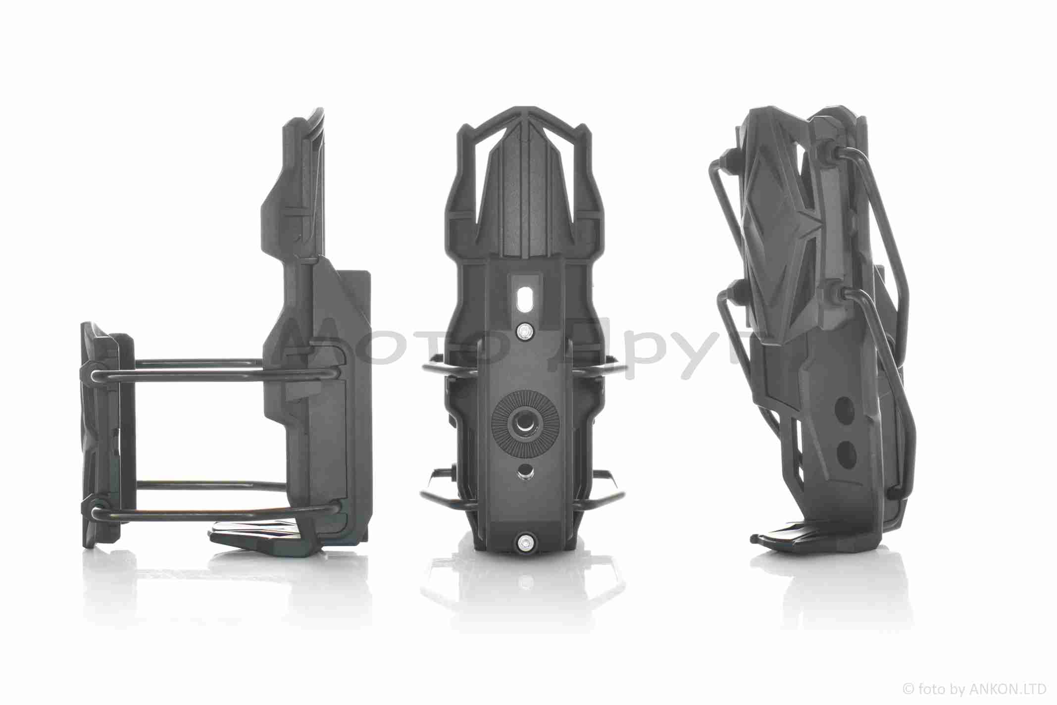 Тримач пляшки (фляготримач) мото трансформер (чорний) - Зображення 3