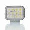 Фара додаткова  діодна, прямокутна, 100-72mm, 12-80W, IP67, біле/жовте світло  #LPS-2173