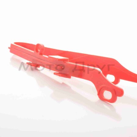 Успокоитель цепи трансмиссии  HONDA CRF250F/CRF450R  (слайдер+ловушка)  красный