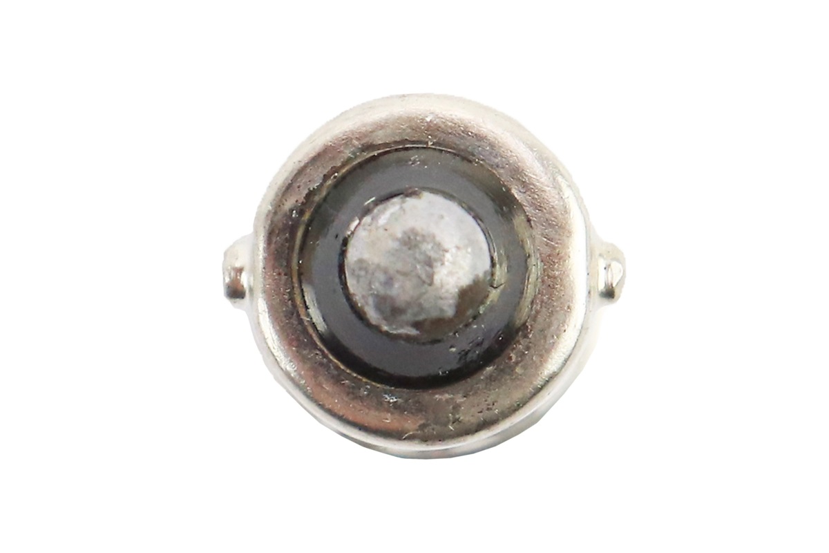 Лампа повороту (біла c цоколем) 12V4W BA9S - Зображення 2