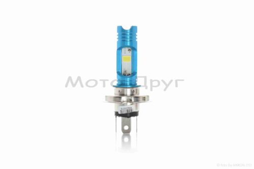 Лампа фары диодная  H4  12V 35/35W  3 кристалла — изображение 4