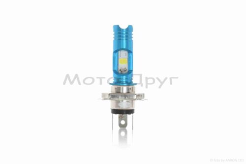 Лампа фары диодная  H4  12V 35/35W  3 кристалла — изображение 5