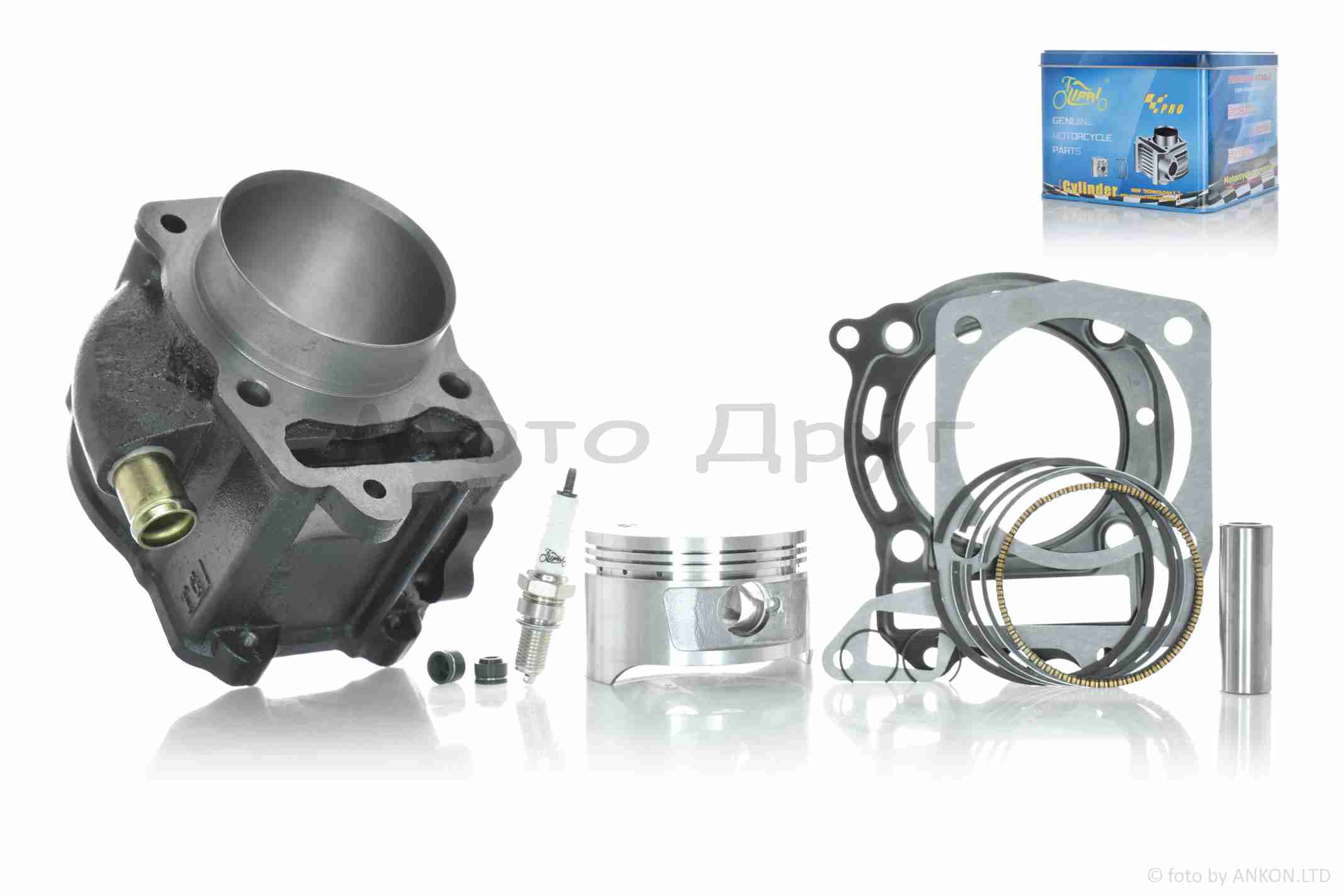 Поршневая группа (ЦПГ) CH250 (172MM) D72, p17, h82.5 #PRO "LIPAI"