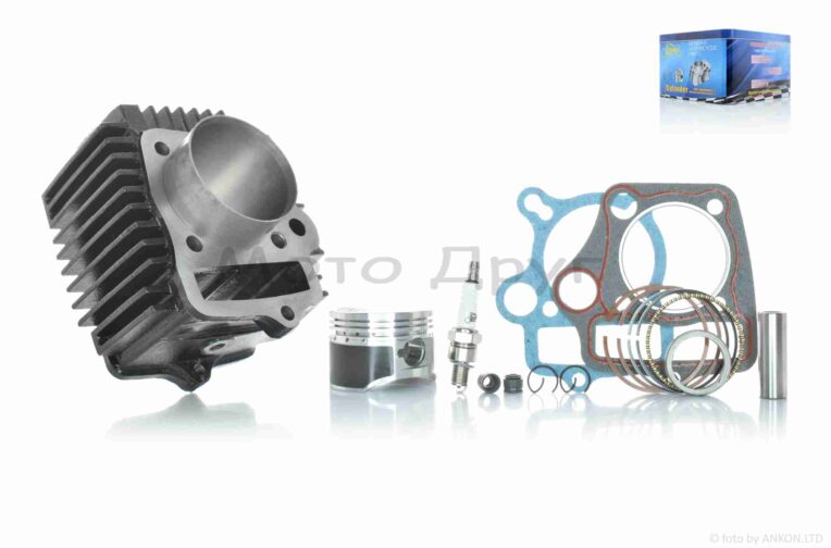 Поршнева група (ЦПГ) Delta 110, ATV110 D52.4, p14, h69, чавун, тефлон #PRO “LIPAI”