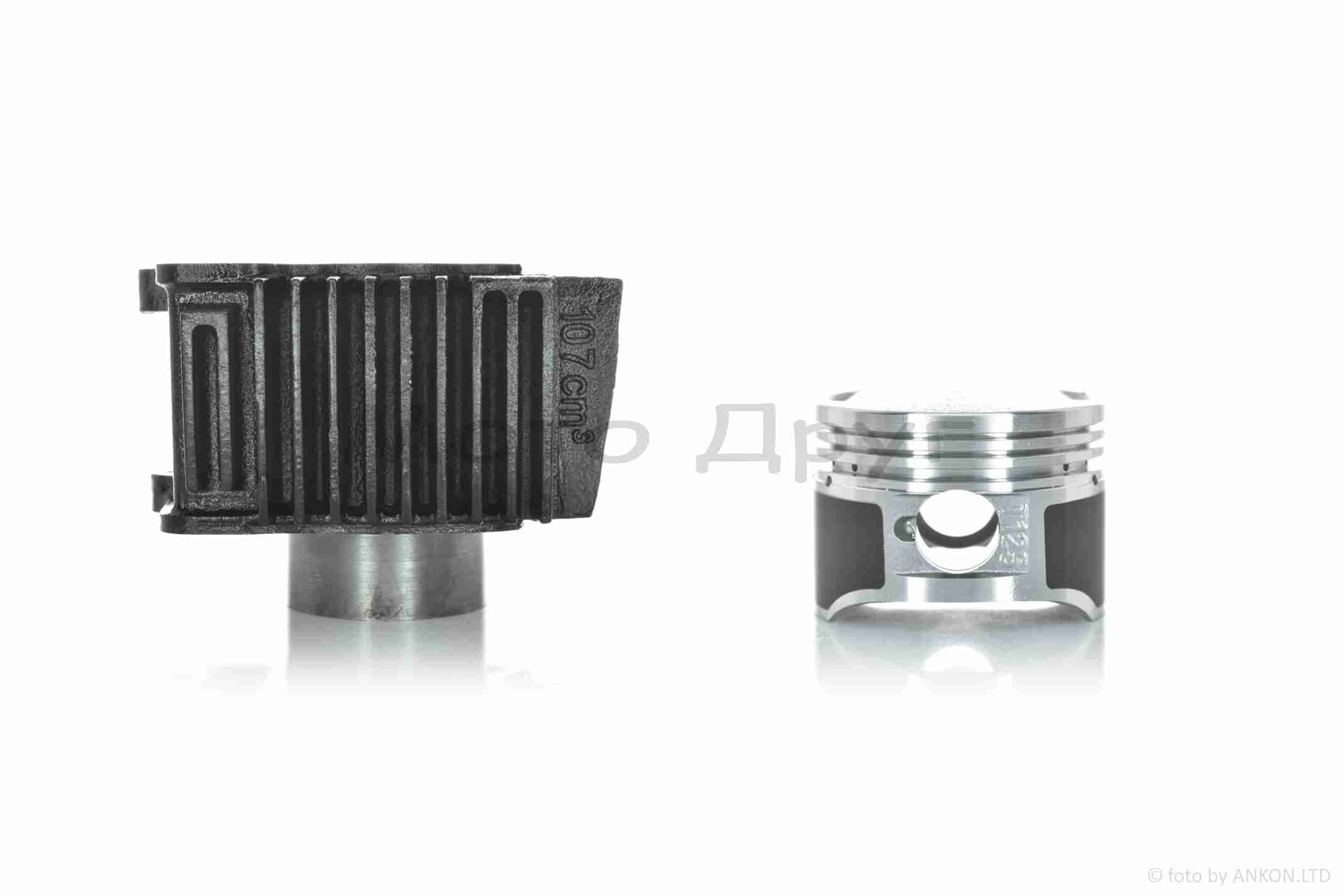 Поршнева група (ЦПГ) Delta 110, ATV110 D52.4, p14, h69, чавун, тефлон #PRO "LIPAI" - Зображення 3