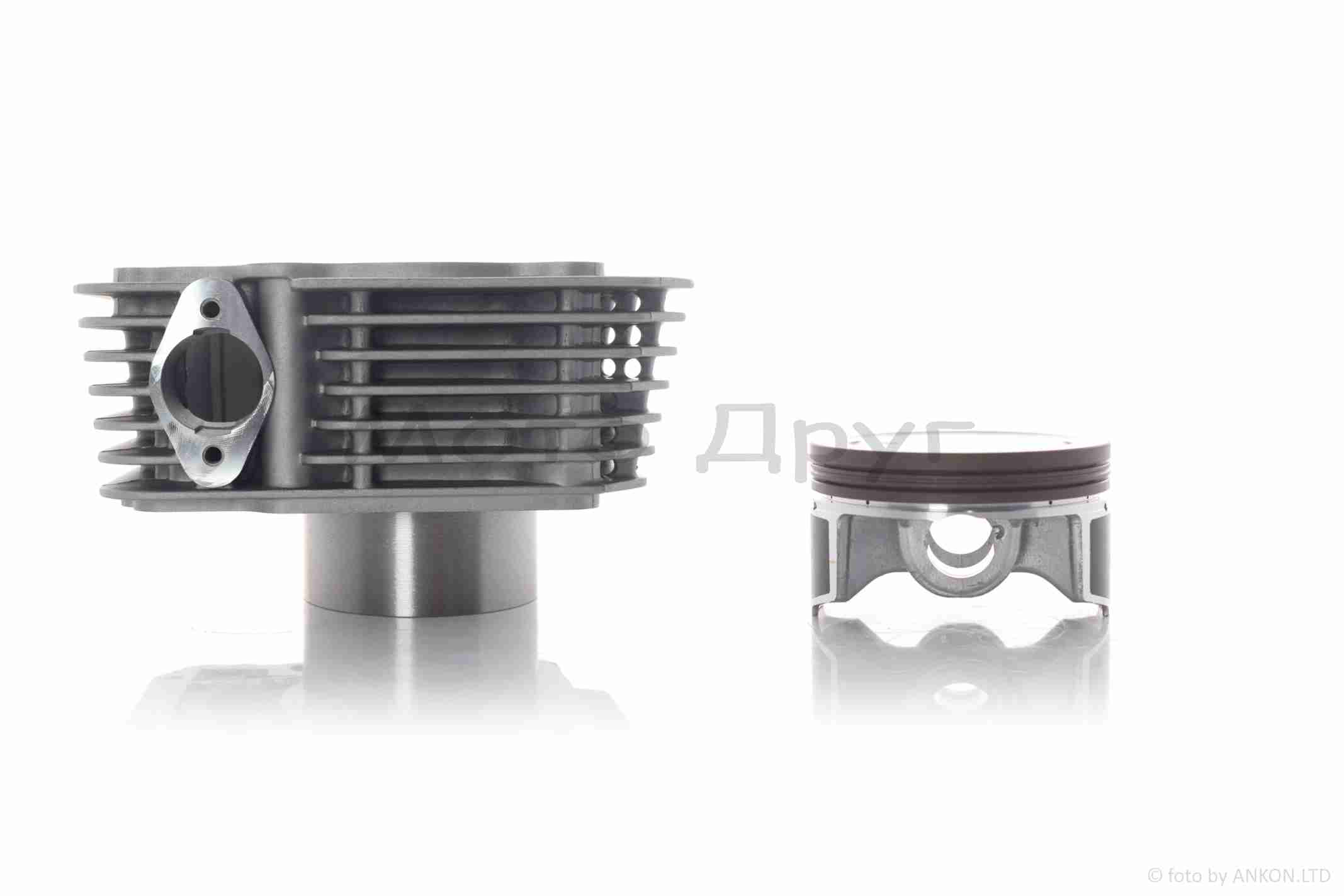 Поршневая группа (ЦПГ) CB250D-F (172FMM-3A) D74, p16, h72.1 #PRO "LIPAI" (бигбор 270cc) — изображение 3