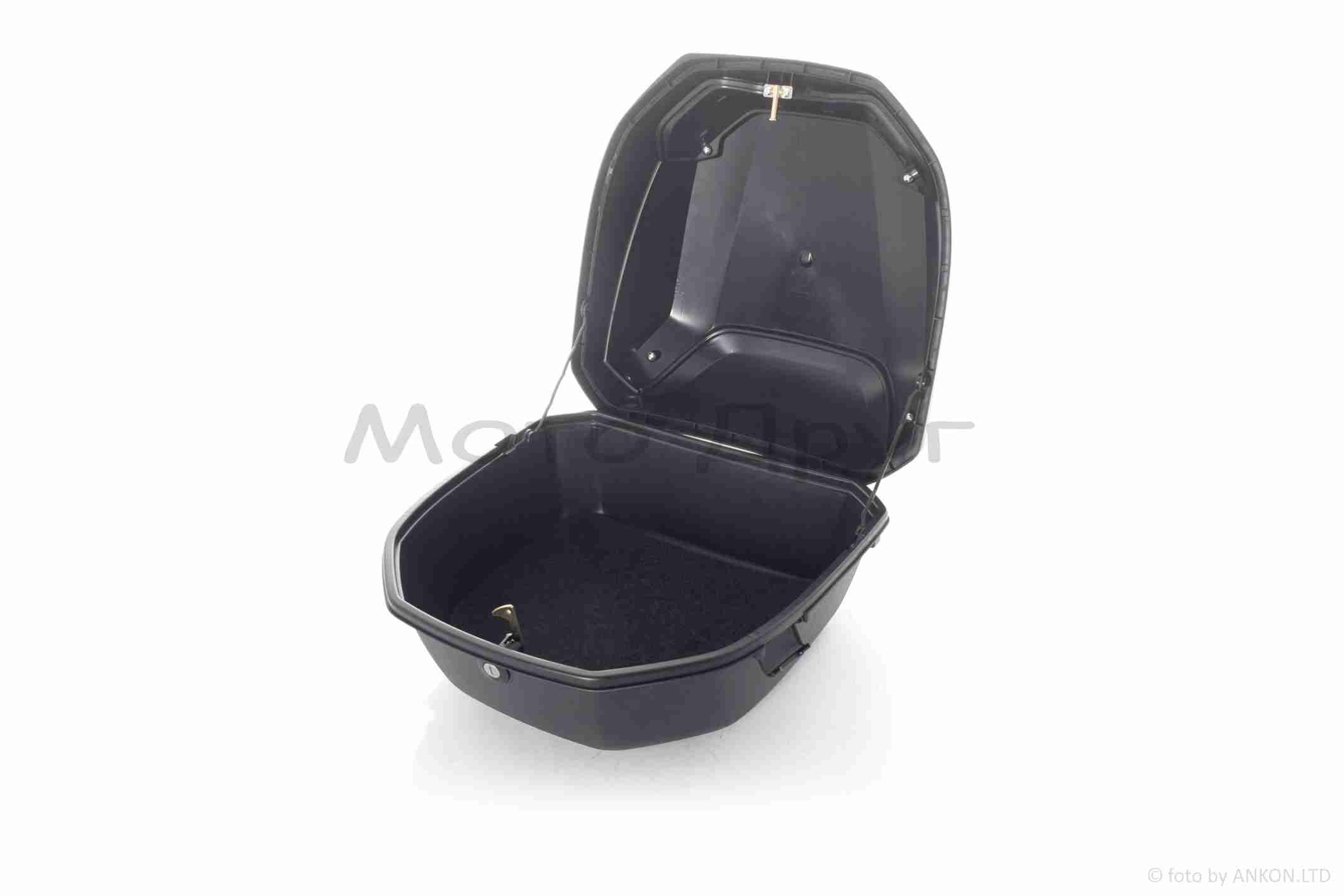 Кофр мото #48 400*400*280, 26L (чорний глянсовий) - Зображення 5