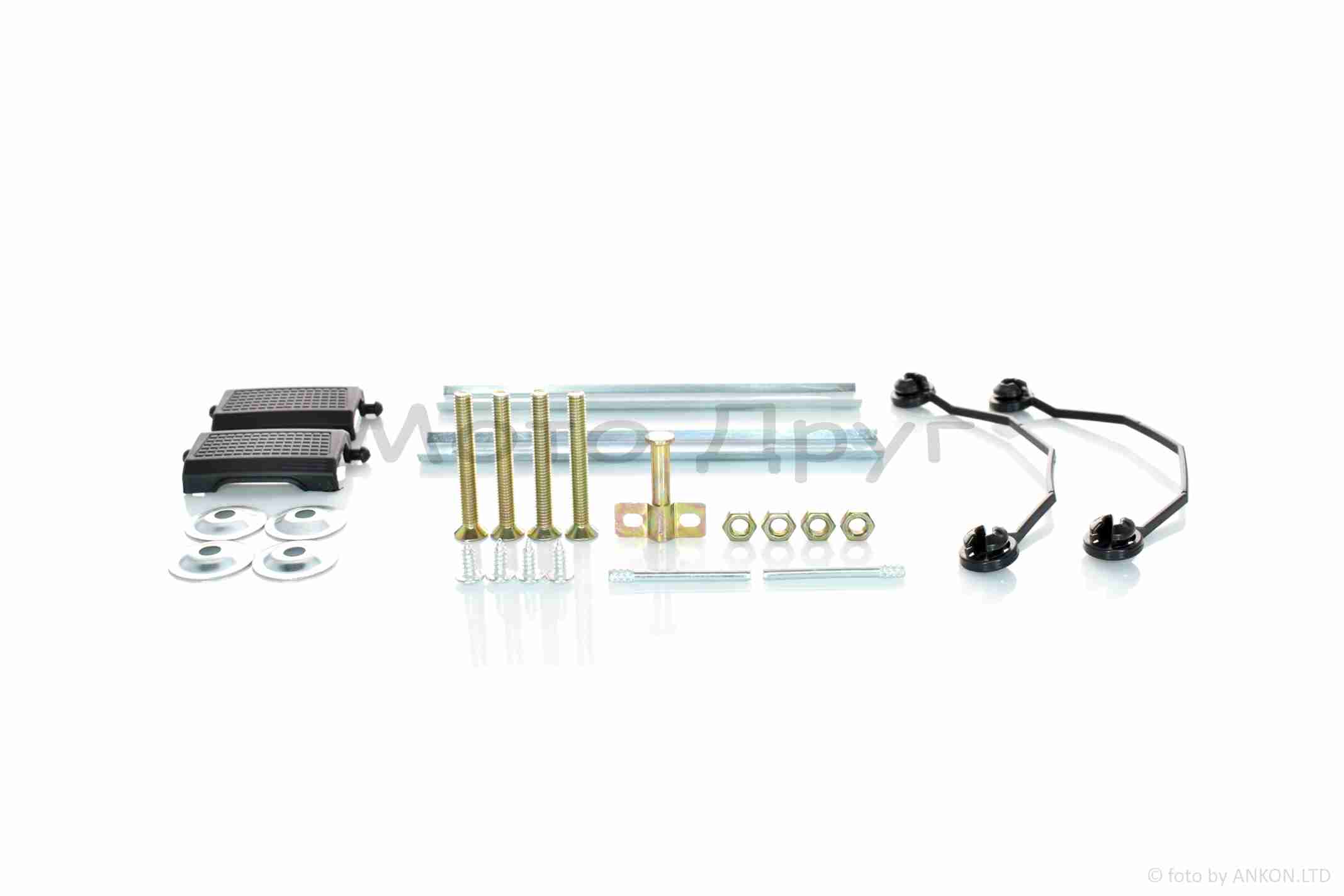 Кофр мото #48 400*400*280, 26L (чорний глянсовий) - Зображення 7