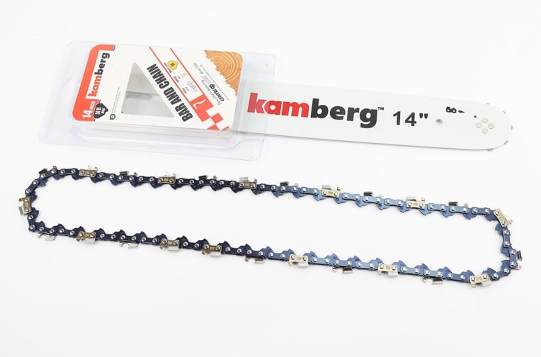 Шина 14″-1,3mm 3/8″ 50зв L-39см + ланцюг 3/8″-1,3mm-50зв. квад. зуб, на блістері