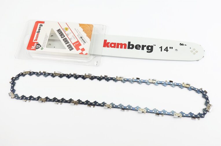Шина 14″-1,3mm 3/8″ 52зв L-42см + ланцюг 3/8″-1,3mm-52зв. квад. зуб, на блістері