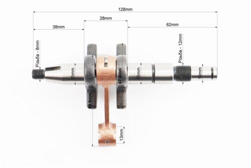 Коленвал, палец 10mm MS-180 + подшипник "PRO" — изображение 2
