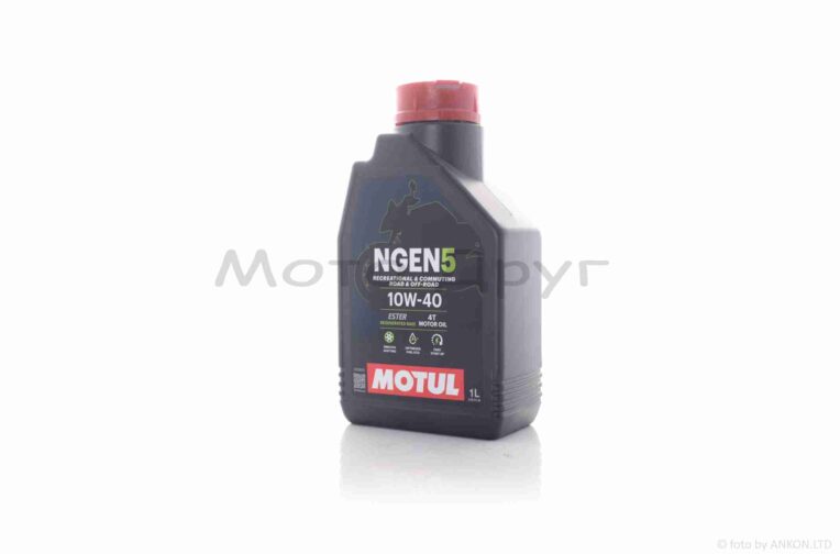 Масло моторное 4T, 1л полусинтетика (10W40, NGEN5, ROAD/OFF-ROAD) ФРАНЦИЯ