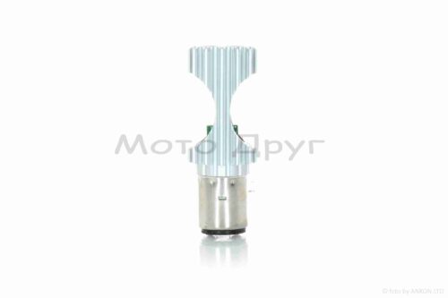 Лампа фари діодна  H6 (BA20D)  12V 35/35W  2 кристали, D27  #2180  "LIPAI" - Зображення 2