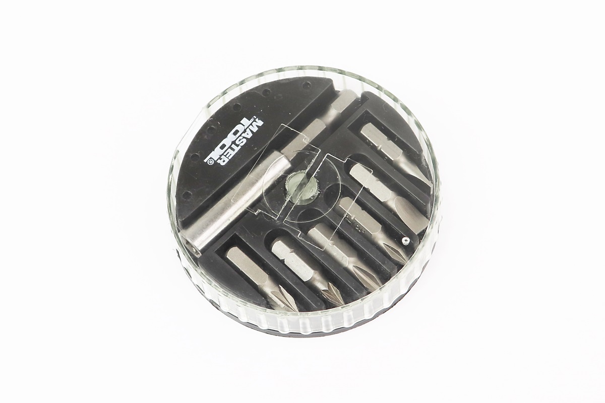 Біти викруткові 7шт 1/4" 25мм з тримачем 40-0381