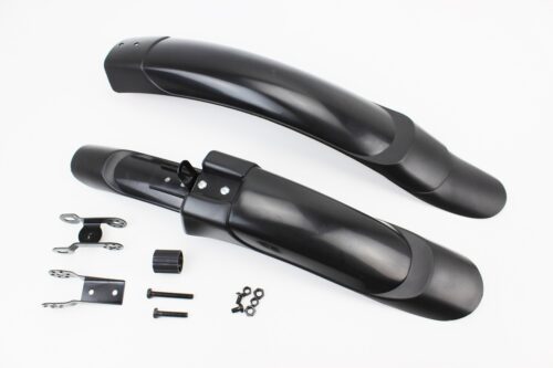 Крылья пластмассовые 24-26" MTB раздвижные, чёрные