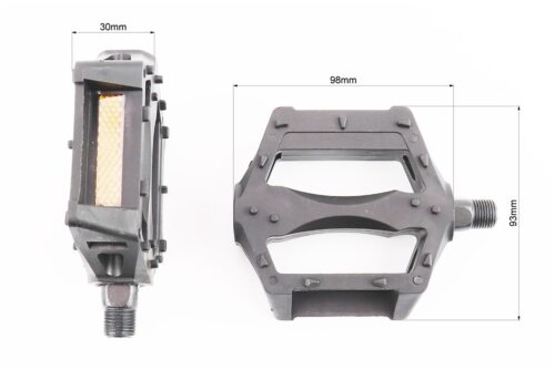 Педалі BMX 9/16" пластикові, чорні MX-P624 - Зображення 2