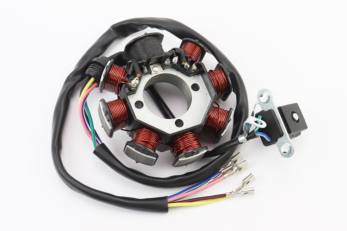 Статор магнето (генератора) (8 катушек "5 проводов"), (d=88,5мм) — изображение 2