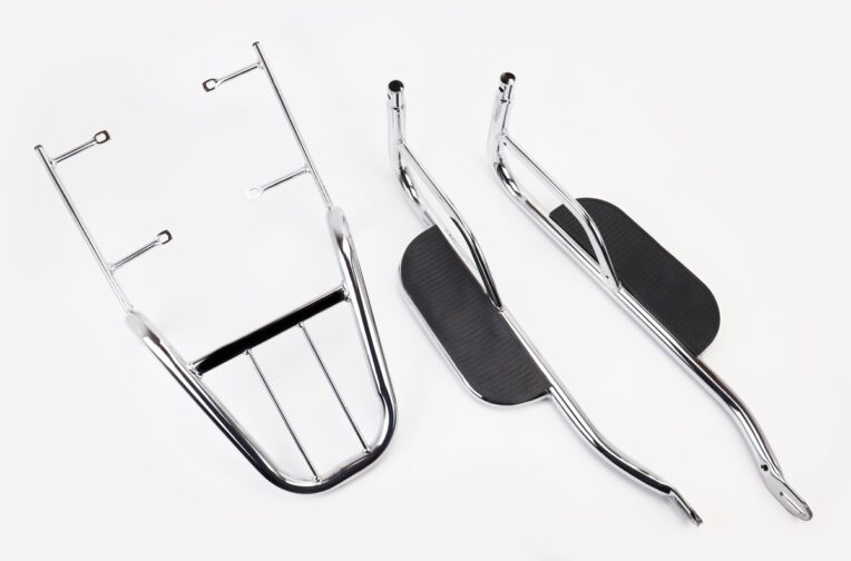 Багажник задній + підніжки к-кт “ХРОМ” тип 3