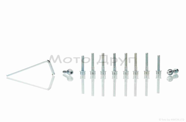 Болти кришки варіатора к-кт  DIO  (5шт, під шестигранник)  “UA ZMZ”  (ключ, шайби)