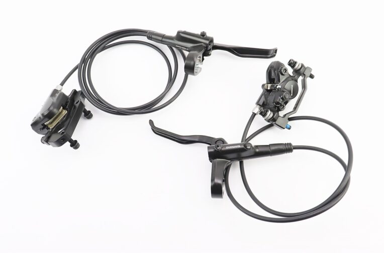 Гальмо Disk-brake гідравлічне переднє 800мм (F180мм)+заднє 1400мм (F180/R160мм), чорне BR-MT200