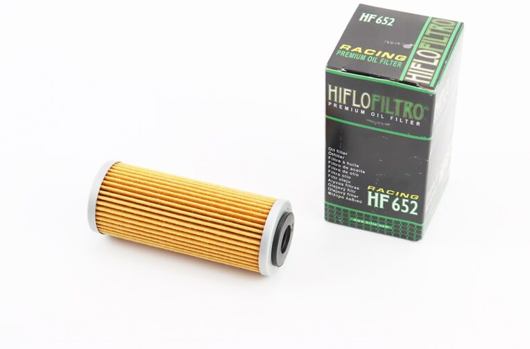 Фильтр-элемент масляный HF652 (33×87мм) KTM EXC400/450/530; EXC-F 250-350;SX-F 250/350/450, HUSQVARNA FC 250/350/450; FE 250/350/450/501
