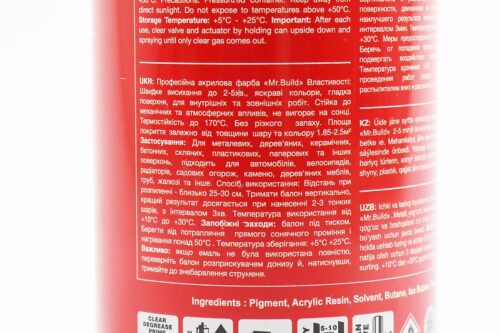 Лак глянцевый №18, Аэрозоль 400ml — изображение 3